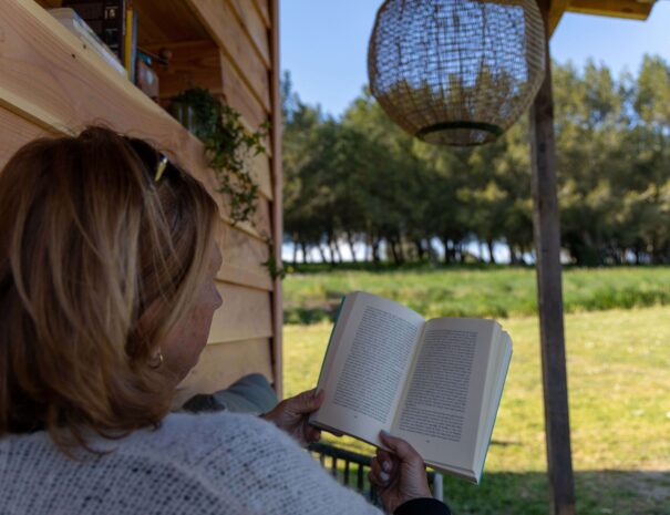 Malepere - Haut - Exterior-Lounge area-Book