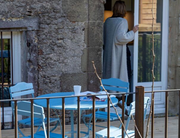 Malepere - Haut - Exterior-kitchen terrace